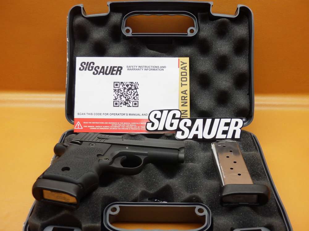 Sig Sauer P938 9mm 3" Bbl 7+1 Two Mags w/ Factory Case-img-24