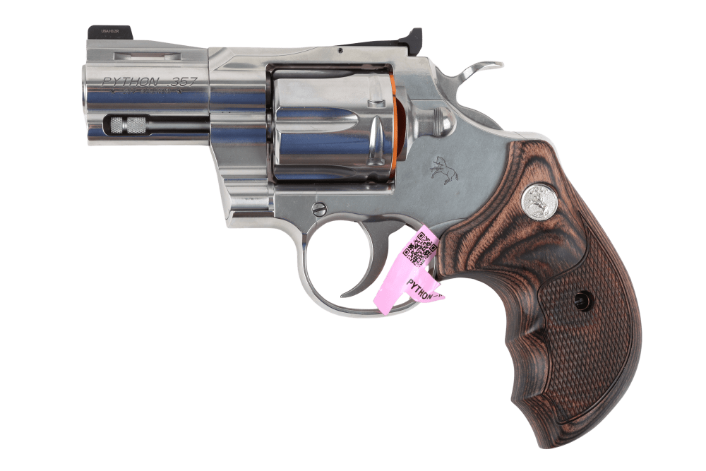 Colt Python RSP2TS .357 Magnum 2.5" Round Butt Stainless -img-1