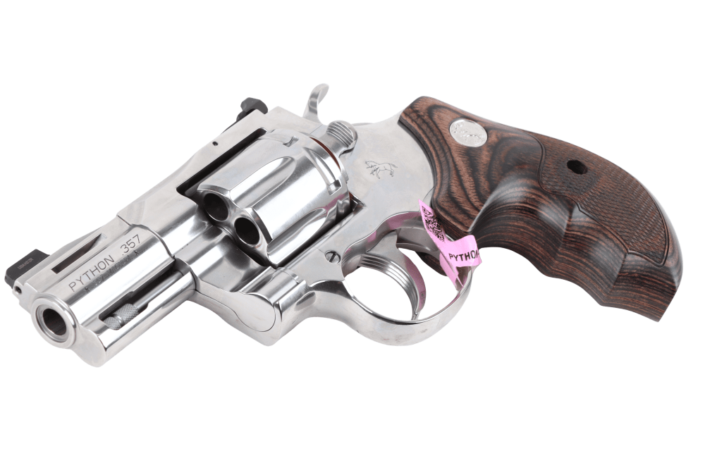 Colt Python RSP2TS .357 Magnum 2.5" Round Butt Stainless -img-4