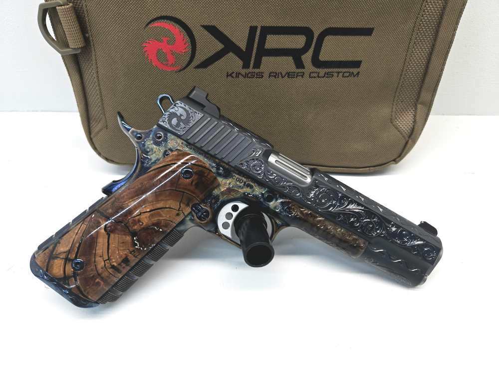 Kings River Custom Case Hardened & Engraved, 1 of 10, 45 ACP. LNIB-img-17