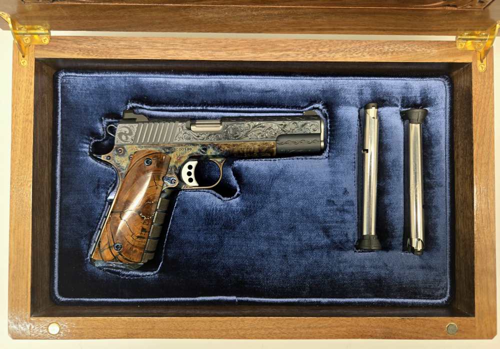 Kings River Custom Case Hardened & Engraved, 1 of 10, 45 ACP. LNIB-img-22