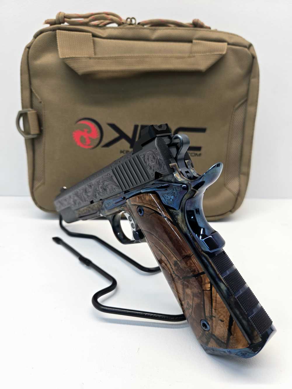 Kings River Custom Case Hardened & Engraved, 1 of 10, 45 ACP. LNIB-img-5
