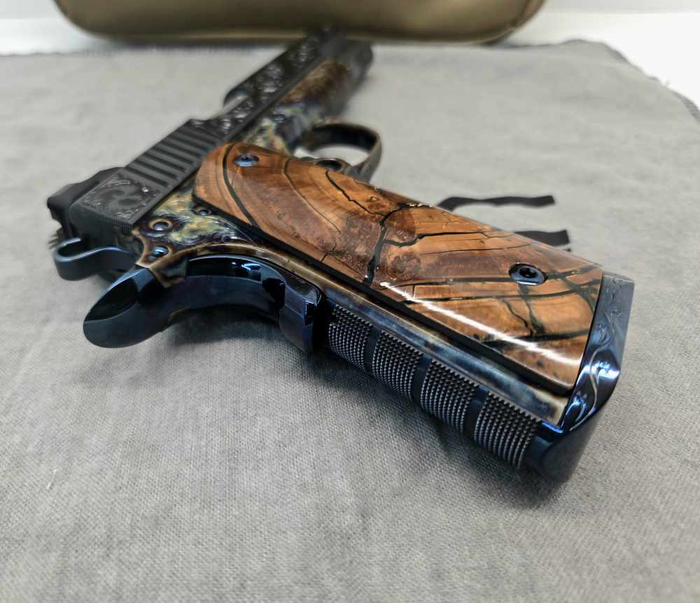 Kings River Custom Case Hardened & Engraved, 1 of 10, 45 ACP. LNIB-img-14