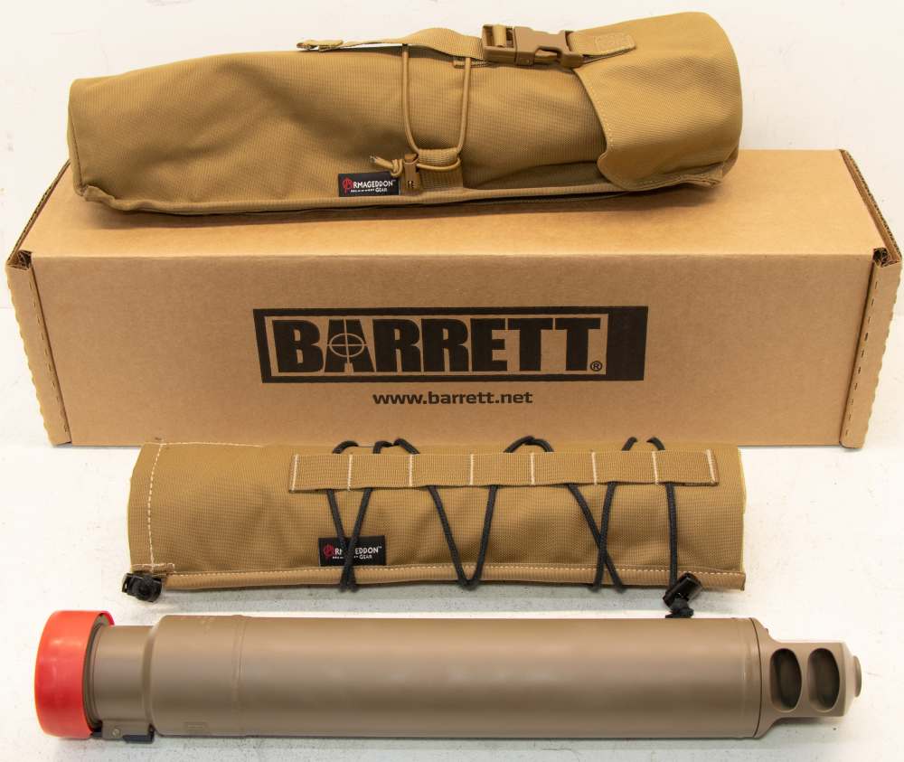 Barrett QDL Suppressor FDE .50 BMG M107A1-img-0