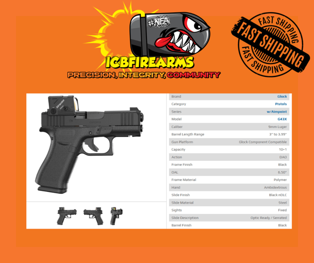 GLOCK 43X COA-img-0