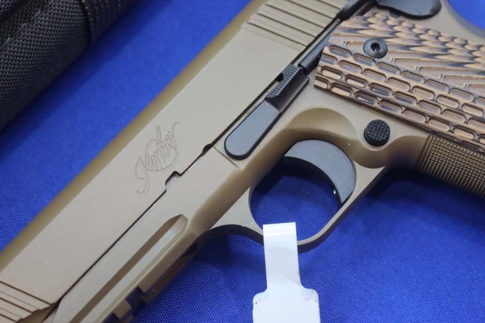 Kimber Model DESERT WARRIOR 1911 Pistol FDE Rail Gun Night Sights NEW 45 SA-img-3