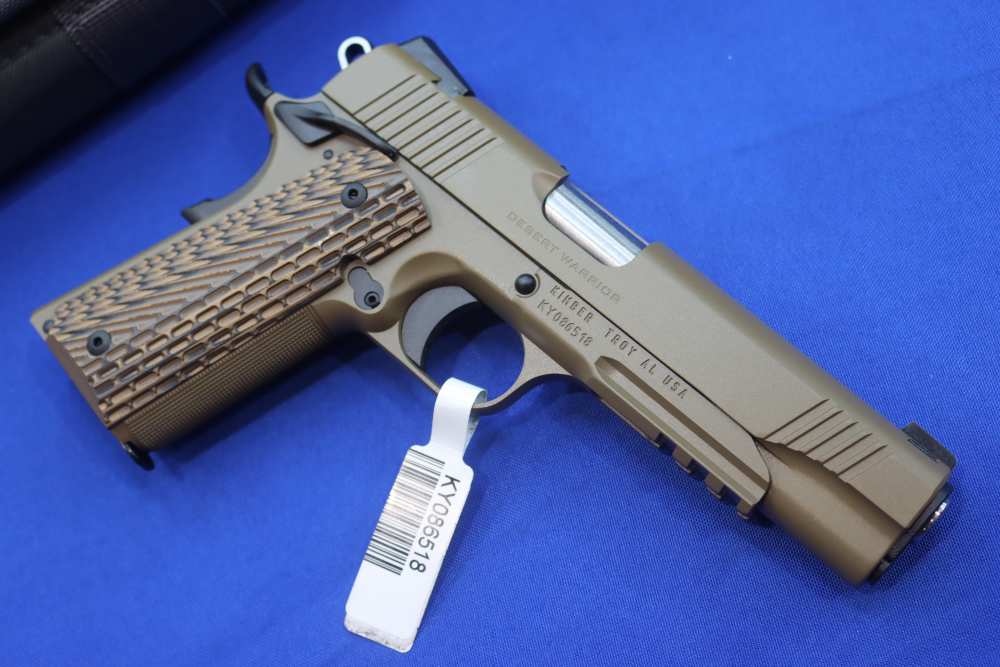 Kimber Model DESERT WARRIOR 1911 Pistol FDE Rail Gun Night Sights NEW 45 SA-img-6