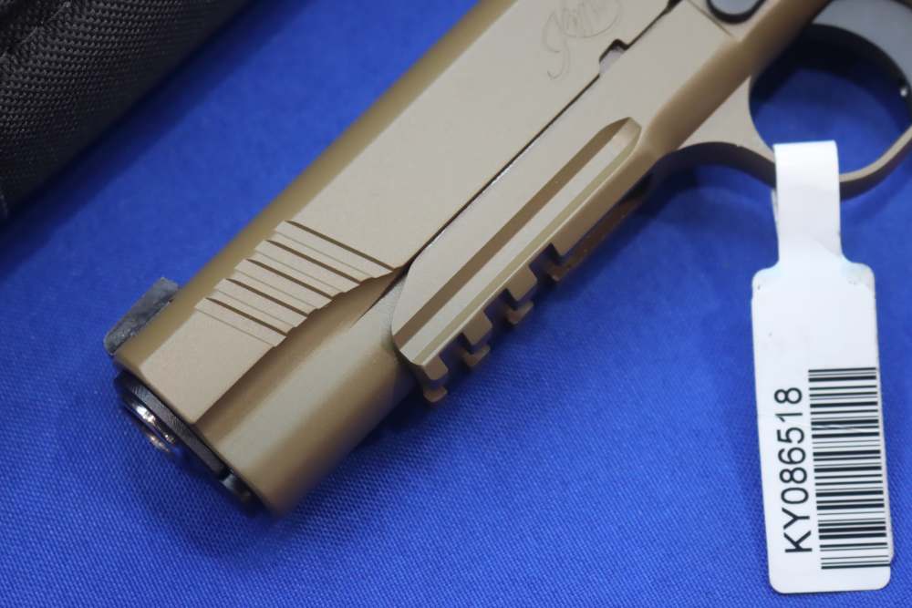 Kimber Model DESERT WARRIOR 1911 Pistol FDE Rail Gun Night Sights NEW 45 SA-img-2