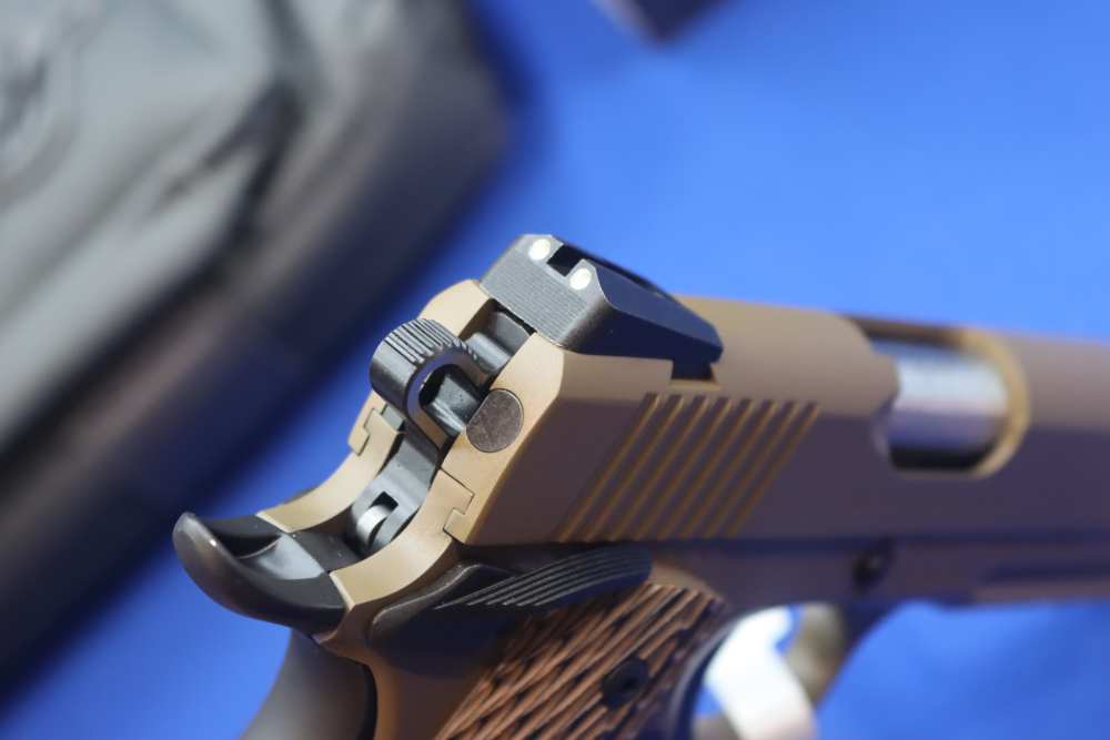 Kimber Model DESERT WARRIOR 1911 Pistol FDE Rail Gun Night Sights NEW 45 SA-img-17