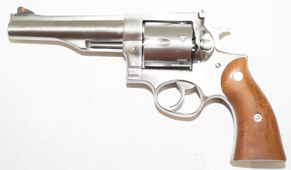 Ruger Redhawk KRH-445 44 Mag 5 1/2" 5004 Satin Stainless MFG 1992-img-1