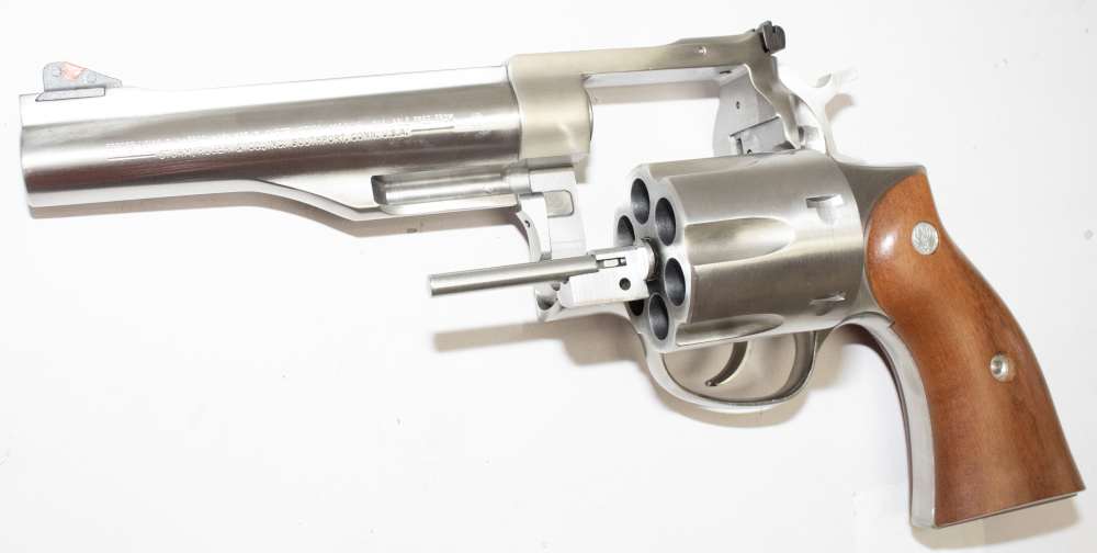 Ruger Redhawk KRH-445 44 Mag 5 1/2" 5004 Satin Stainless MFG 1992-img-11