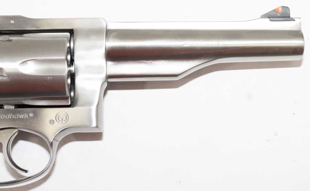 Ruger Redhawk KRH-445 44 Mag 5 1/2" 5004 Satin Stainless MFG 1992-img-5