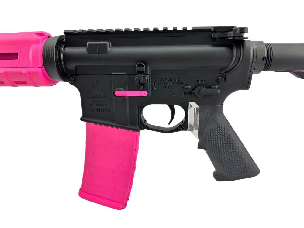 Del-Ton DTI-15 Echo 316L 5.56 NATO 16.1" Barrel Hot Pink Magpul 32713-img-2