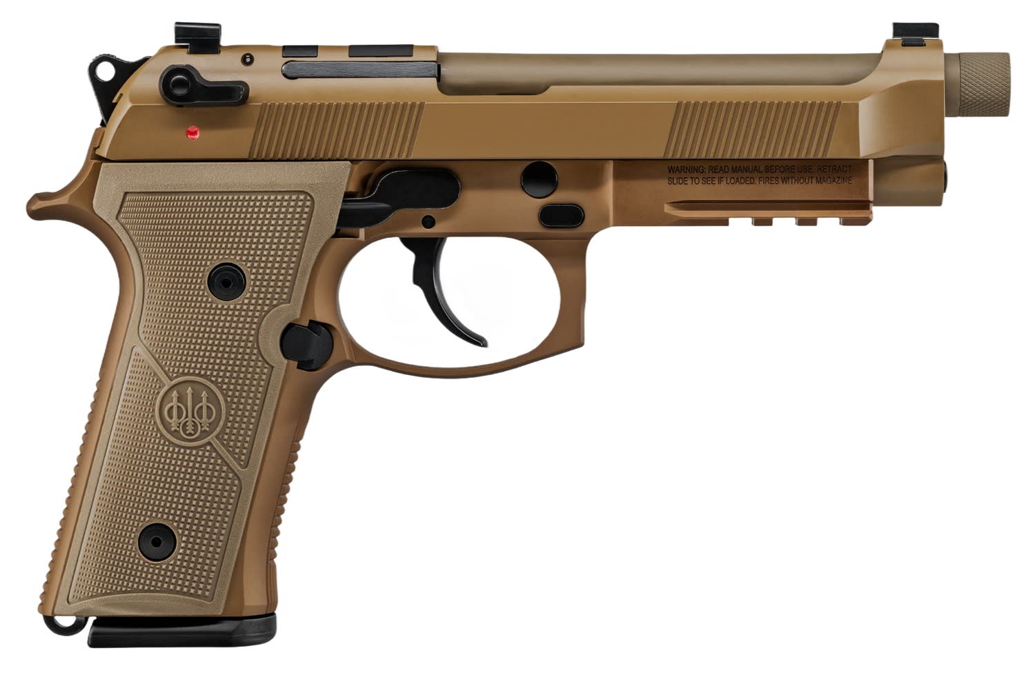 Beretta M9A4 9mm Pistol 5 18+1 FDE Cerakote JS92M9A4GM-img-0