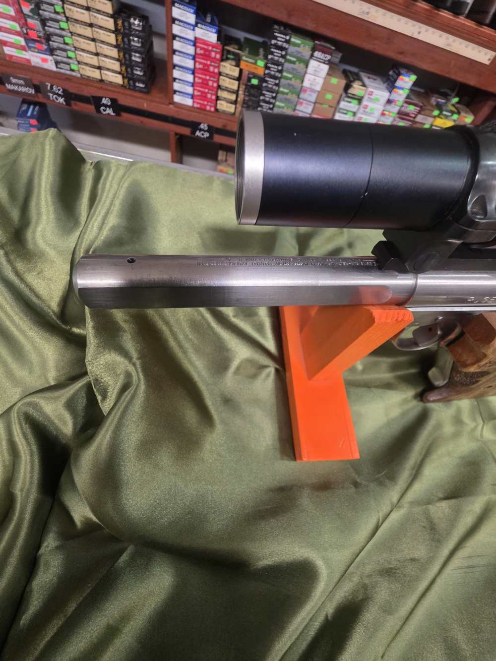 Ruger Mark II Target 22lr Stainless Custom Grips -img-5