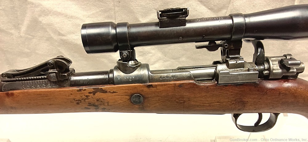 Gew 98 Semi Turret Sniper Rifle manufactured at Amberg Arsenal-img-3
