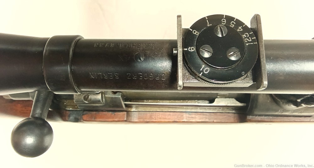 Gew 98 Semi Turret Sniper Rifle manufactured at Amberg Arsenal-img-11