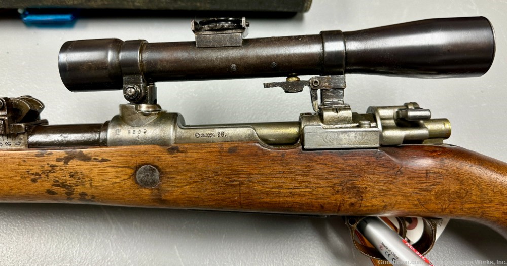 Gew 98 Semi Turret Sniper Rifle manufactured at Amberg Arsenal-img-4