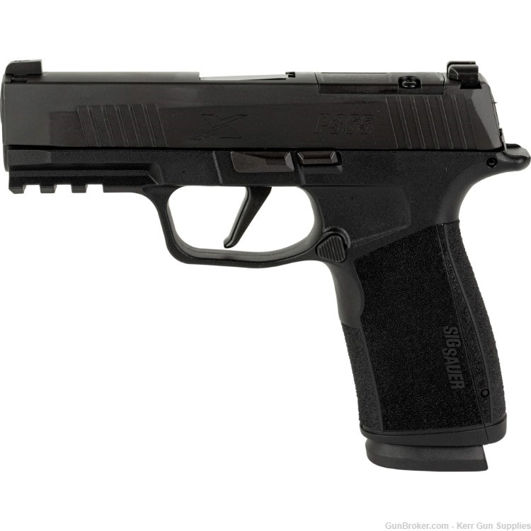Sig Sauer P365 XMACRO 365XCA-9-BXR3 9mm 17+1 NS OR BLACK PISTOL, 2-MAGS-img-0