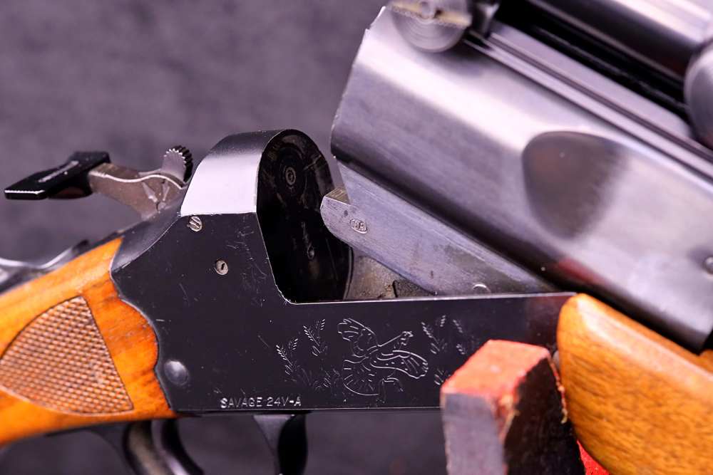 1969 Vintage Savage 24V-A Over/Under .222 Rem 20 Gauge Weaver Scope-img-14