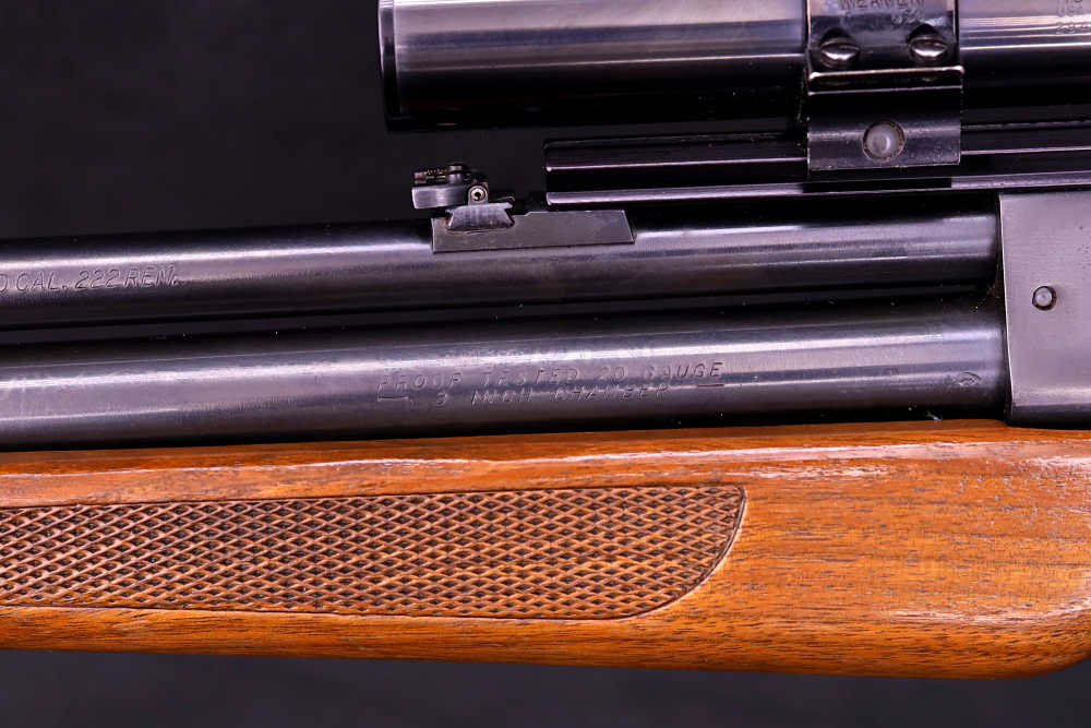 1969 Vintage Savage 24V-A Over/Under .222 Rem 20 Gauge Weaver Scope-img-29