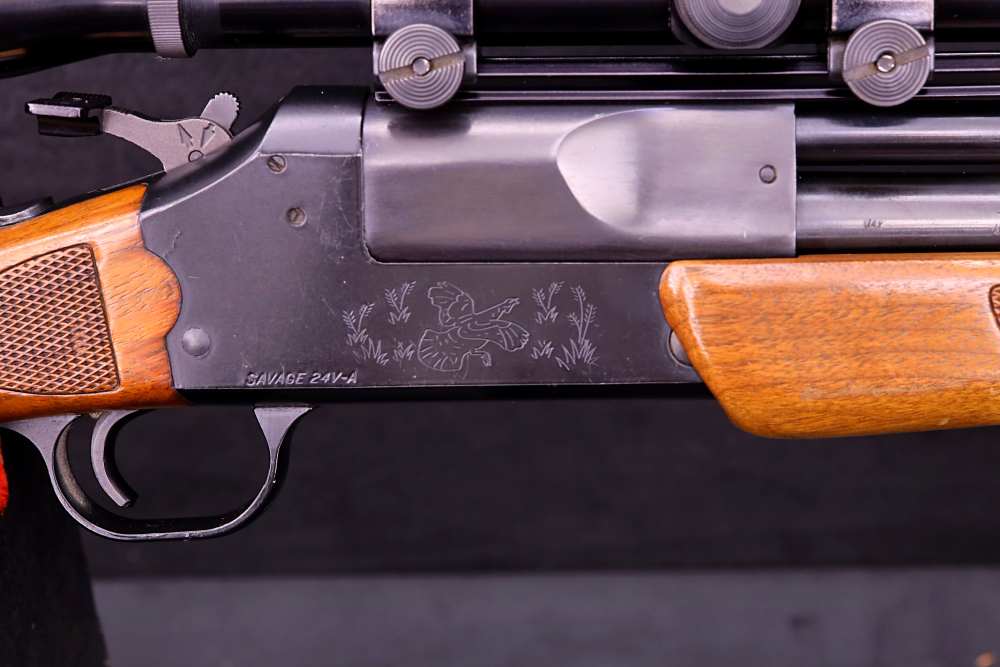 1969 Vintage Savage 24V-A Over/Under .222 Rem 20 Gauge Weaver Scope-img-20