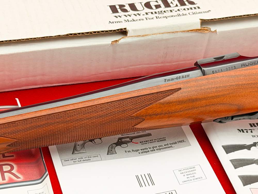 Ruger M77 Hawkeye NRA Edition 22" Walnut 7mm-08 Rem w/ Box 1 of 1125 Made-img-7