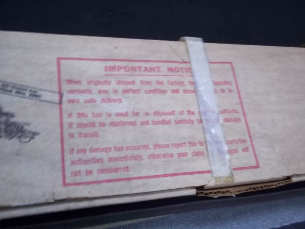 RARE COLLECTABLE RUGER 10/22 BOX SERIAL NUMBER 124 ESTATE FIND-img-3
