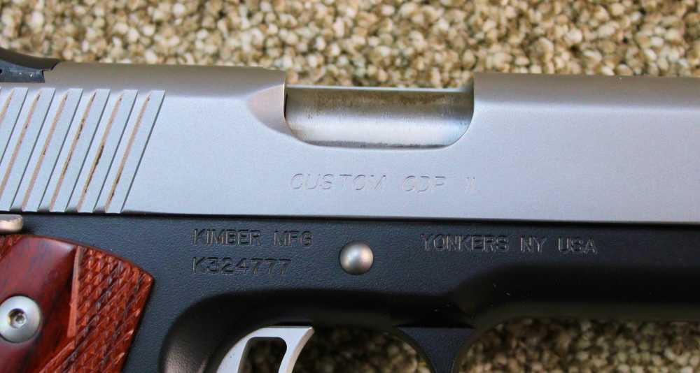 Kimber Custom CDP II .45 ACP Custom Shop 1911 Two Tone-img-8