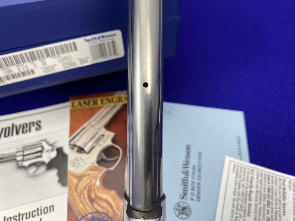 Smith Wesson 610-2 10mm Stainless 6.5" *BIG BORE DOUBLE-ACTION REVOLVER*-img-33