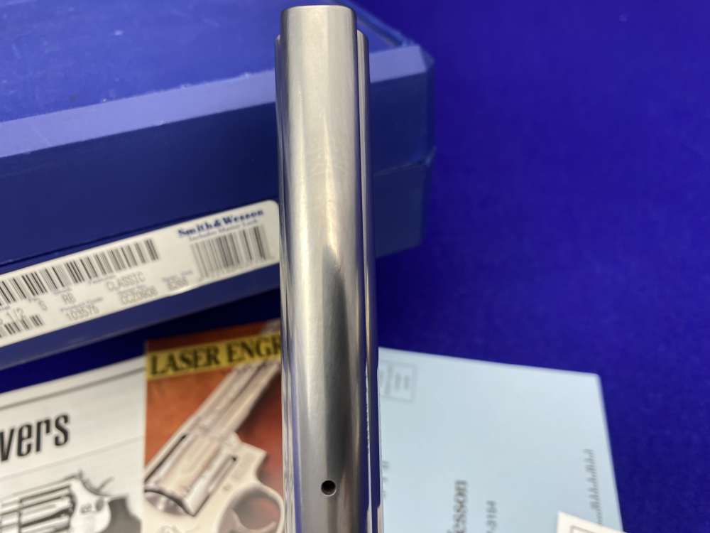 Smith Wesson 610-2 10mm Stainless 6.5" *BIG BORE DOUBLE-ACTION REVOLVER*-img-34