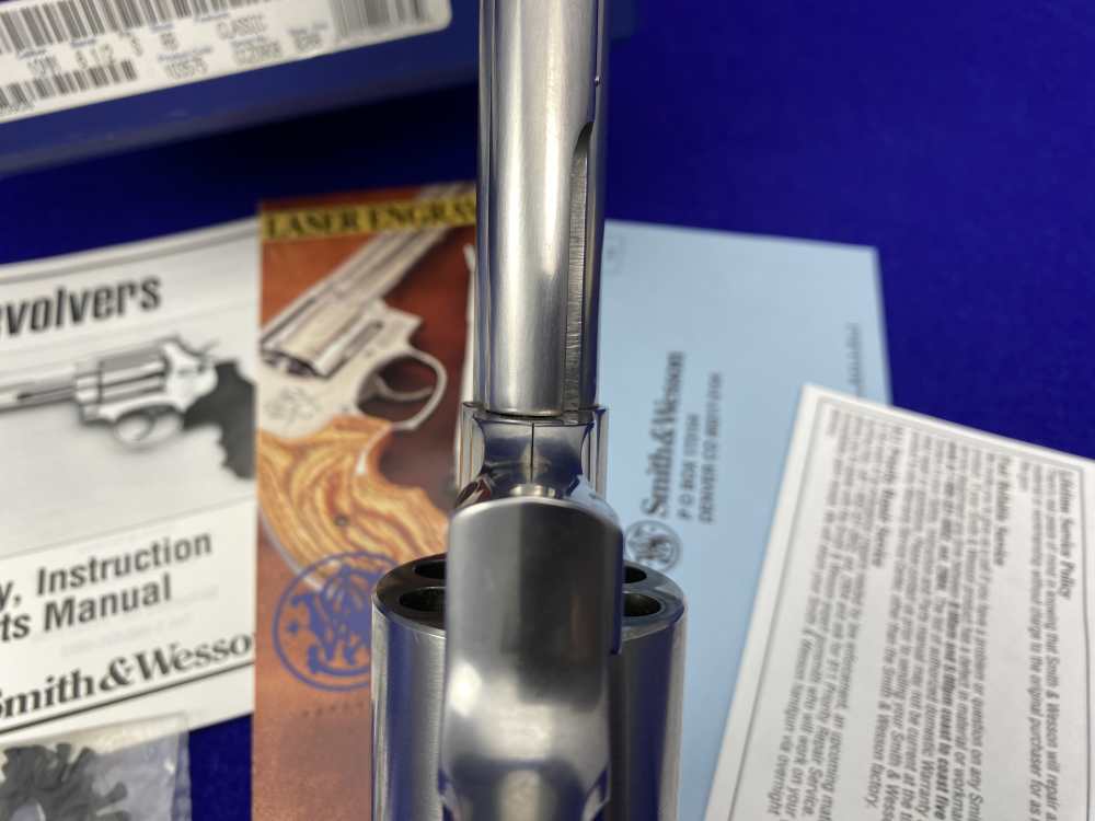 Smith Wesson 610-2 10mm Stainless 6.5" *BIG BORE DOUBLE-ACTION REVOLVER*-img-32