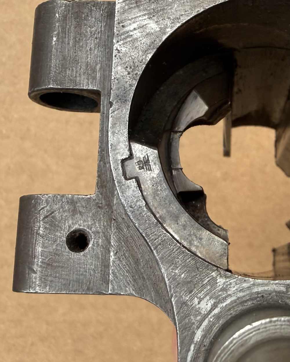 RARE MG34 Long Front Section Demilled Receiver WWII German Mg 34 parts kit -img-8