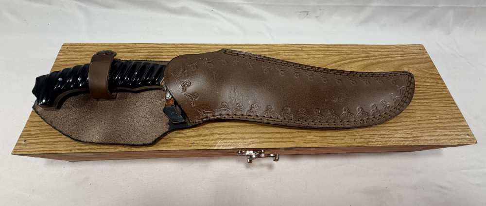 Bold Blades Handmade Custom Bowie Style Fixed Blade Knife-img-4