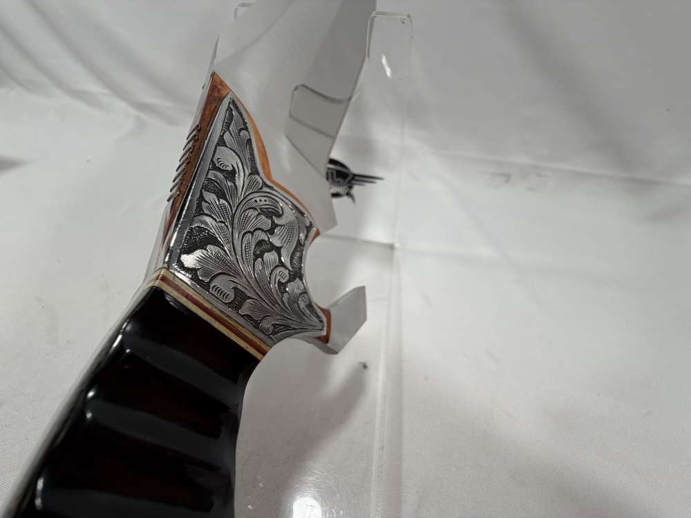 Bold Blades Handmade Custom Bowie Style Fixed Blade Knife-img-3
