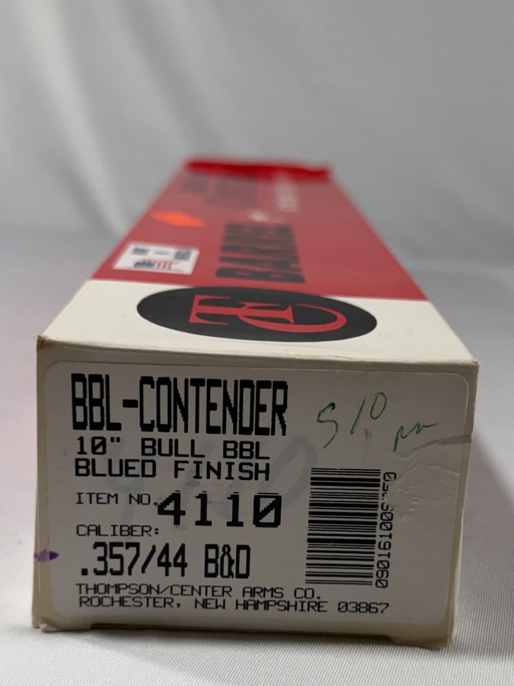 TC CONTENDER 10" BULL BBL BLUED FINISH .357/44 BARREL-img-2