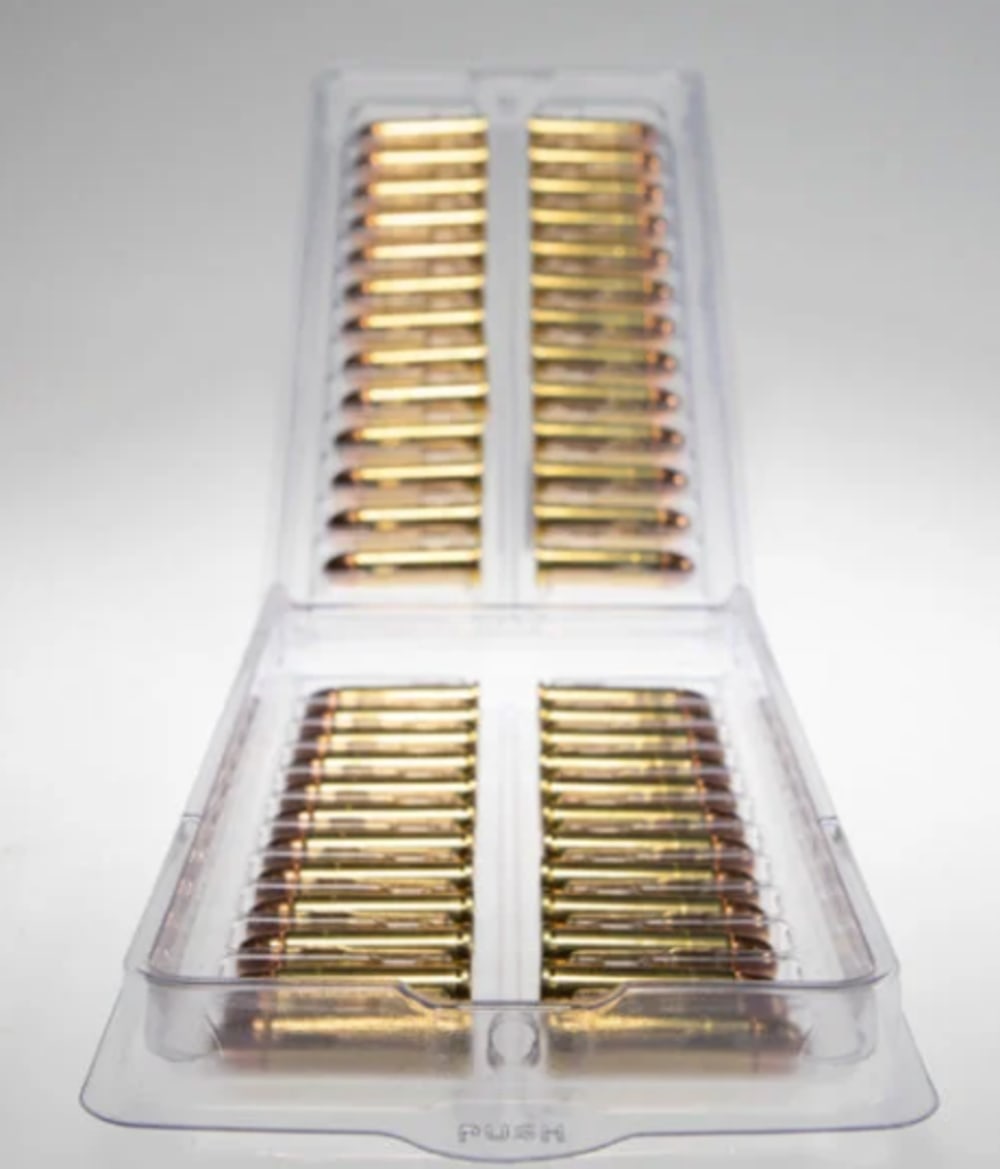 Clamtainer ammo box for .38 Special / .357 (150+ containers)-img-0