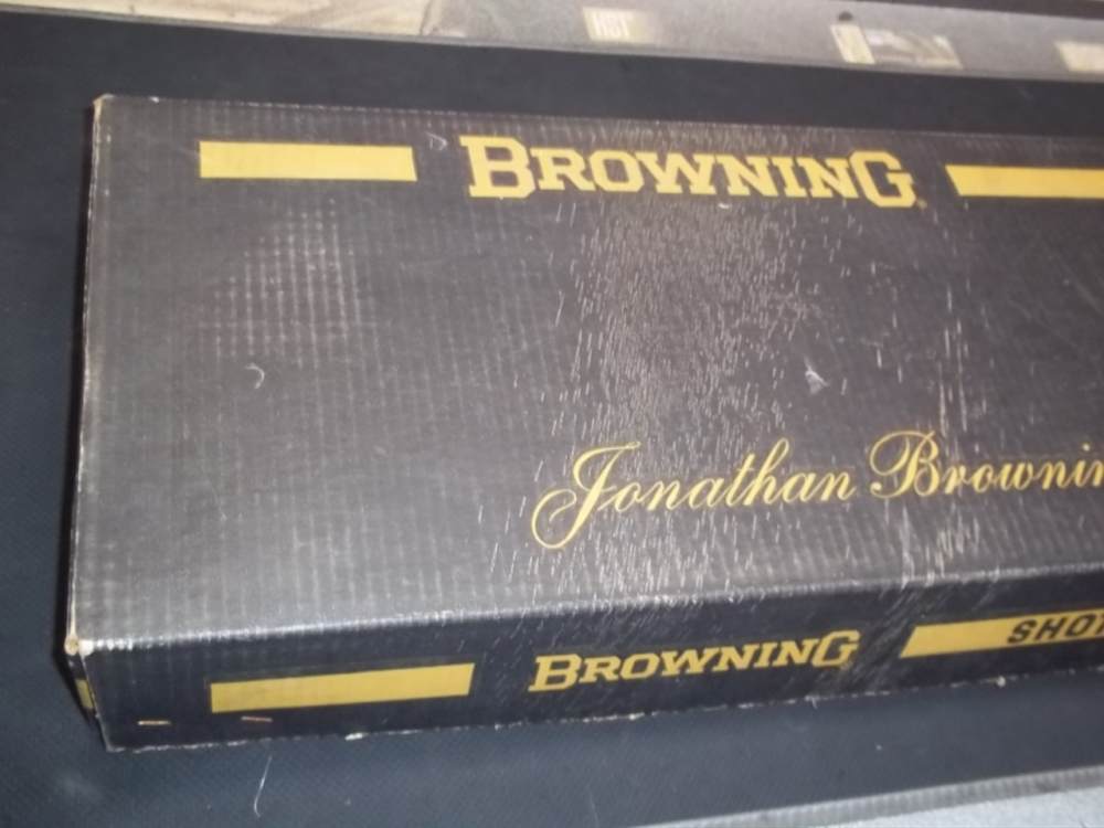 RARE COLLECTABLE BROWNING MOUNTAIN RIFLE BOX ESTATE FIND-img-1