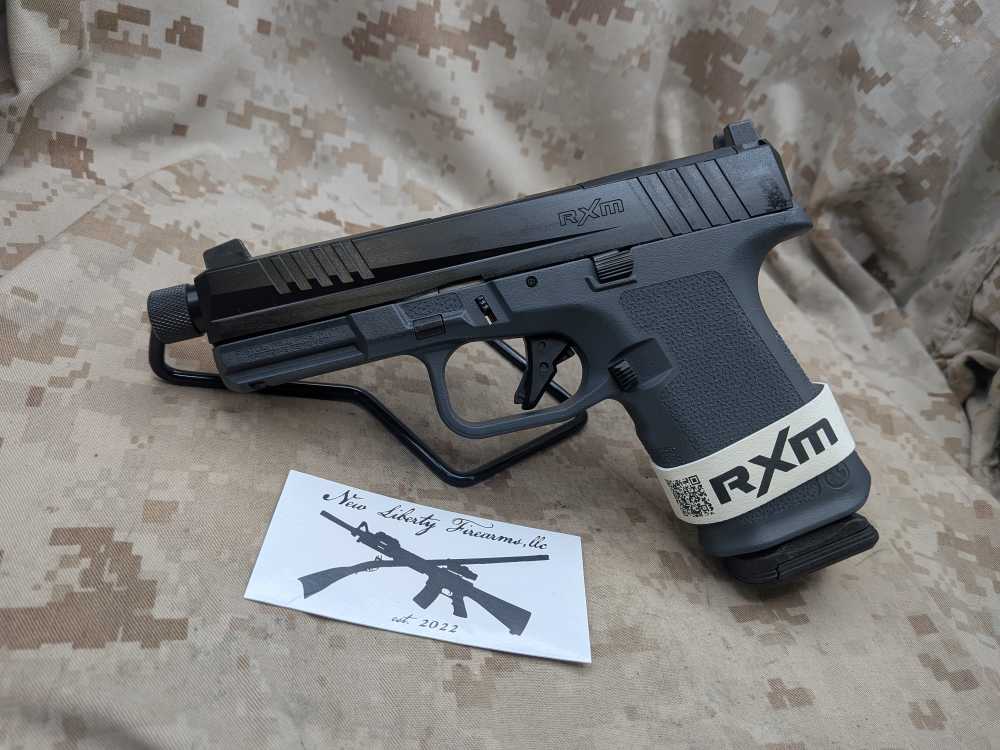 Ruger RXM 9MM Threaded Barrel Optics Ready Gray-img-1