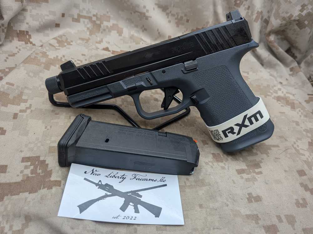 Ruger RXM 9MM Threaded Barrel Optics Ready Gray-img-3