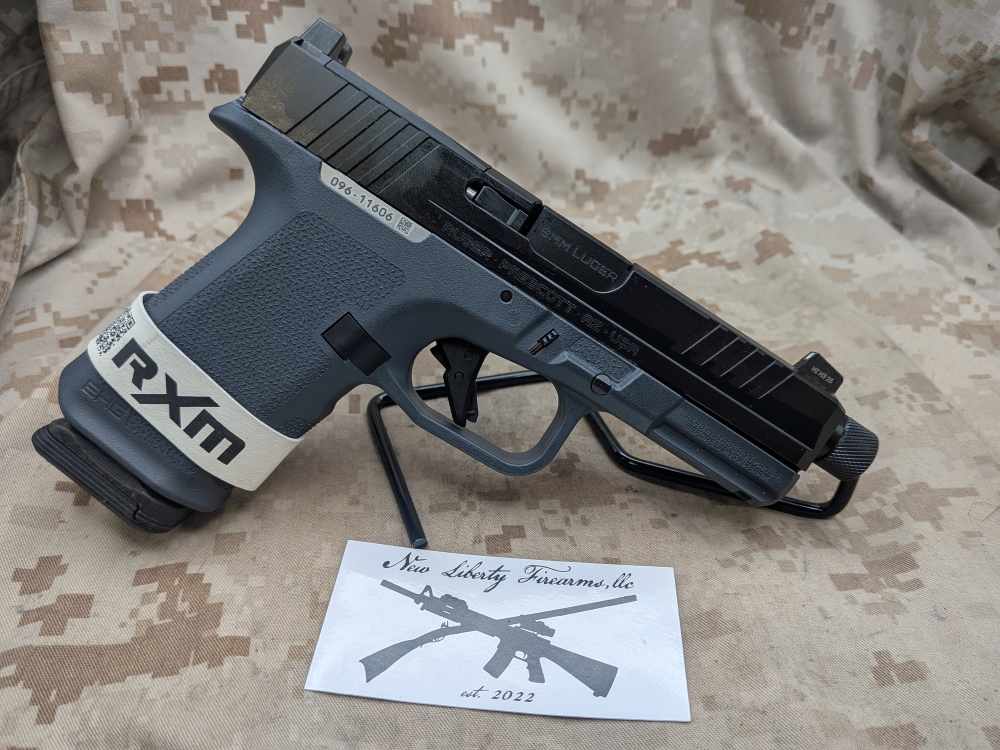 Ruger RXM 9MM Threaded Barrel Optics Ready Gray-img-2