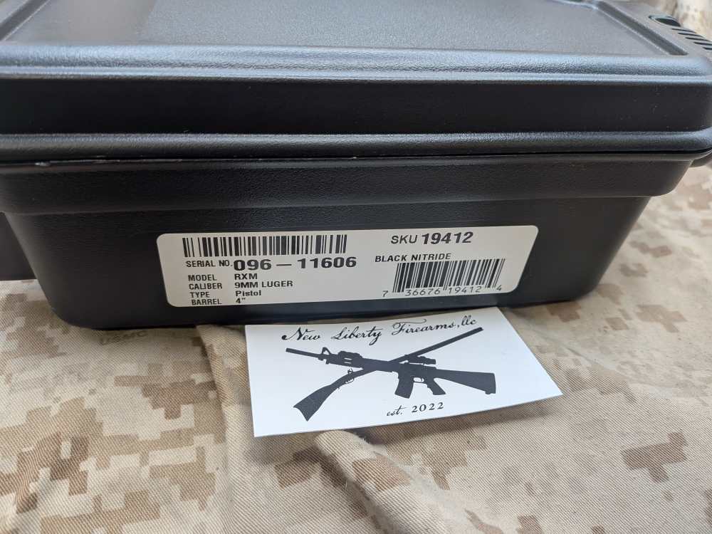 Ruger RXM 9MM Threaded Barrel Optics Ready Gray-img-4