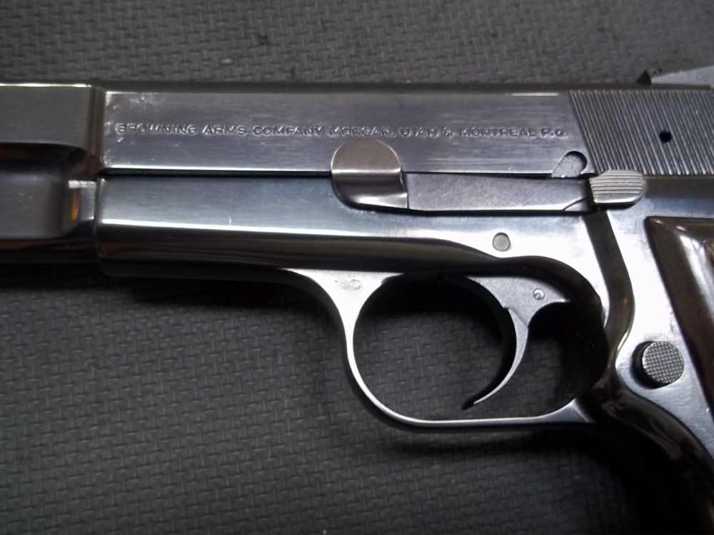 RARE BROWNING BELGUIM BUILT HI POWER 75 YEARS COLLECTABLE W/4-10 ROUND MAGS-img-13