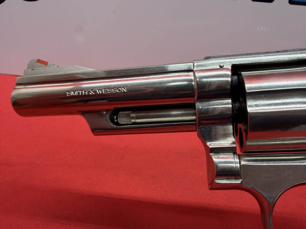 Smith & Wesson Model 19-4 Factory Nickel 4” 357 Magnum-img-7