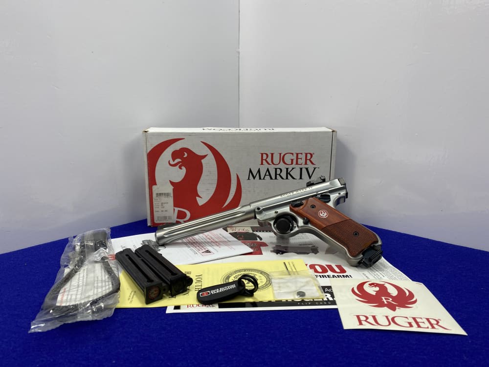 Ruger Mark IV Hunter .22 LR SS 6.75" *REVOLUTIONARY ONE-BUTTON TAKEDOWN*-img-3