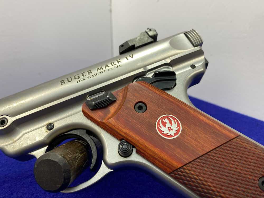 Ruger Mark IV Hunter .22 LR SS 6.75" *REVOLUTIONARY ONE-BUTTON TAKEDOWN*-img-8