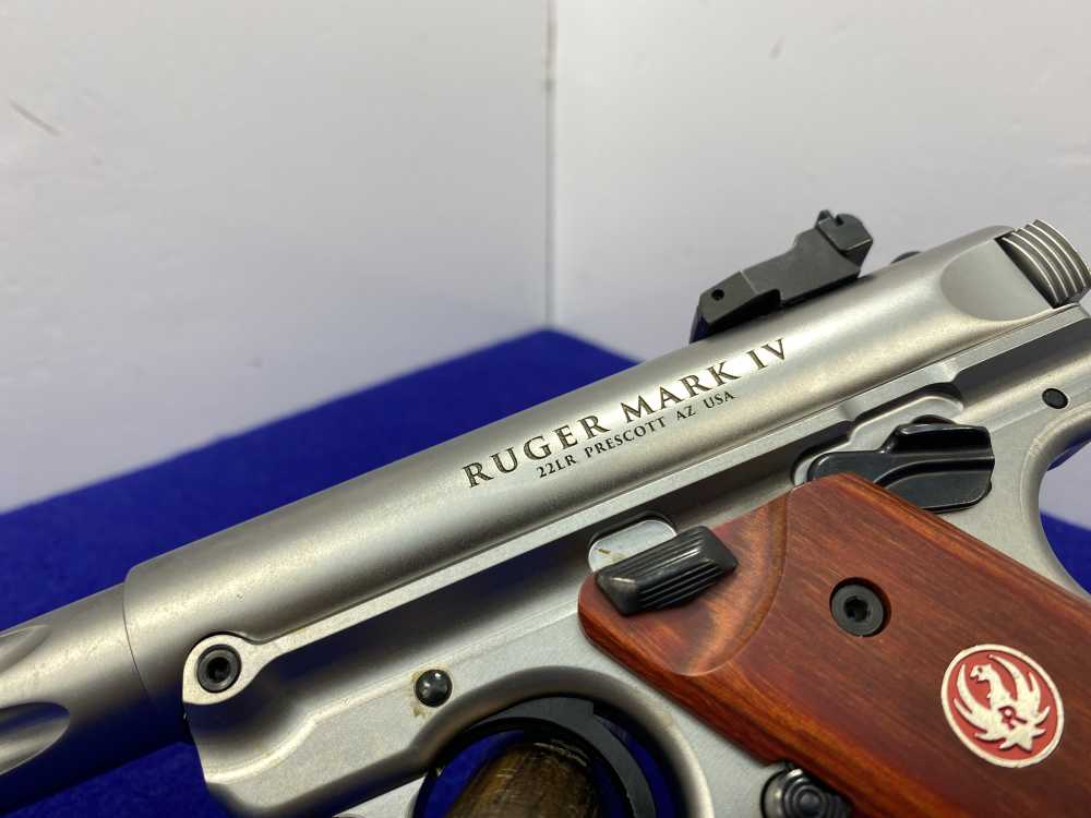 Ruger Mark IV Hunter .22 LR SS 6.75" *REVOLUTIONARY ONE-BUTTON TAKEDOWN*-img-9