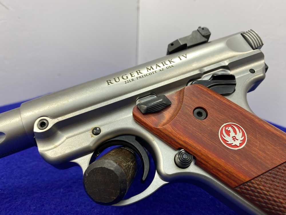 Ruger Mark IV Hunter .22 LR SS 6.75" *REVOLUTIONARY ONE-BUTTON TAKEDOWN*-img-11