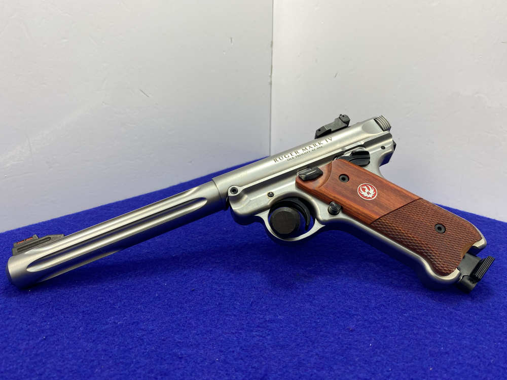 Ruger Mark IV Hunter .22 LR SS 6.75" *REVOLUTIONARY ONE-BUTTON TAKEDOWN*-img-5
