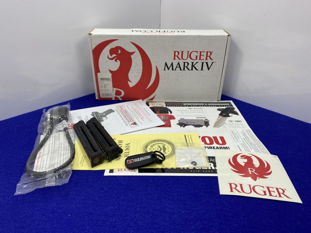 Ruger Mark IV Hunter .22 LR SS 6.75" *REVOLUTIONARY ONE-BUTTON TAKEDOWN*-img-4